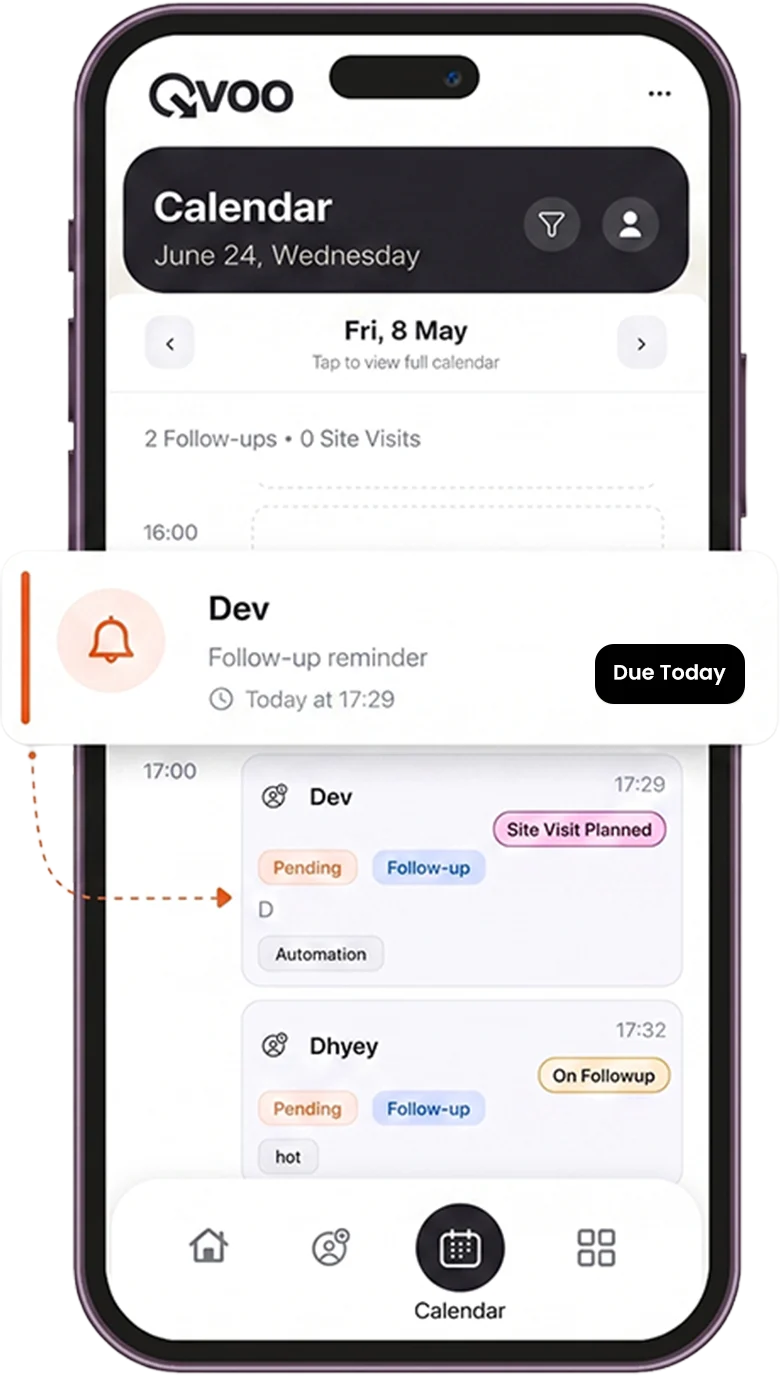 Reminders screenshot